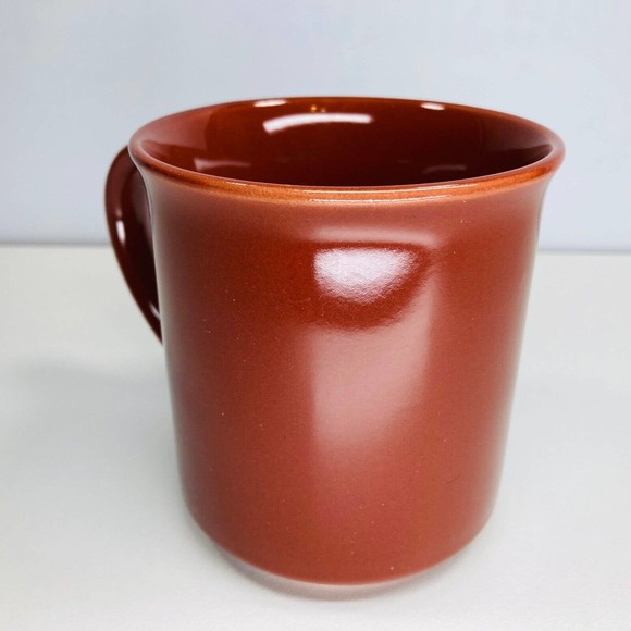 Vintage BRC 200 Game Brunswick Recreation Bowling Center Mug Brown EUC - Picture 5 of 9